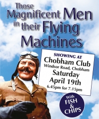 The Chobham Saturday night movie - with fish and chips